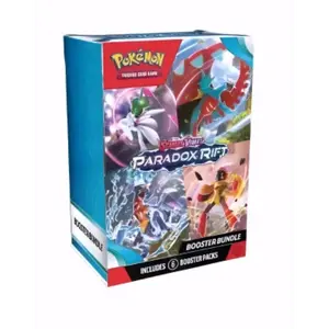 Pokémon TCG: Scarlet & Violet - Paradox Rift Booster Bundle - Includes 6 Packs - Explore Unbound Time Land - Ferocious Attacks & New Types - Scarlet Violet Series