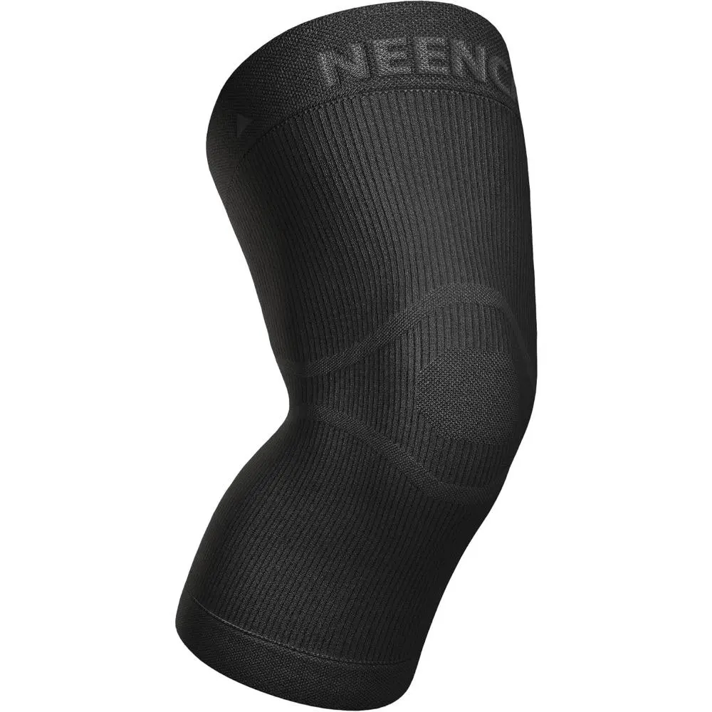 Ultra-thin Knee Sleeve for Knee Pain, Lightest Knee Compression Sleeve with Graphene Ions Infused Fabric for Pain Relief, Swelling, Arthritis, Poor Circulation, Running, Sport