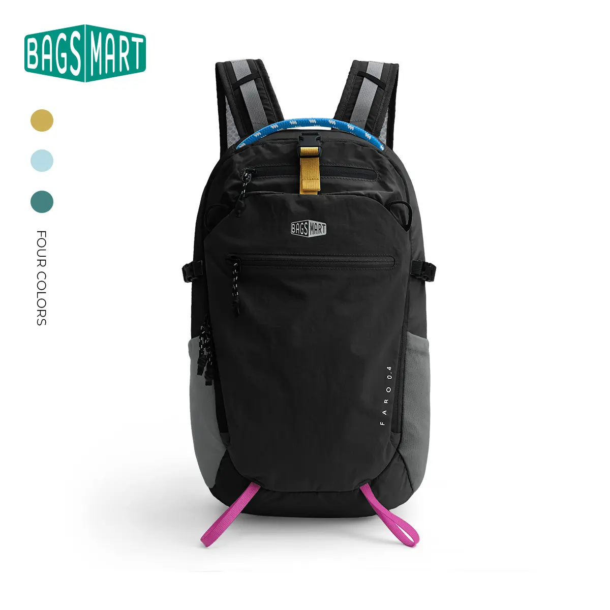 【New In】BAGSMART FARO Ultra-Light 20L Backpack with 3D Breathable Panel & Water-Resistant Pockets for Everyday Adventure
