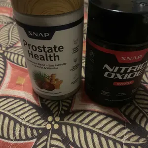 Product Review of Ultimate Men's Health Bundle - Snap Supplements - Nitric Oxide Booster 60ct + Prostate Health Bundle - Natural Supplement Capsules - Support Blood Circulation & Prostate Health from J**n J**