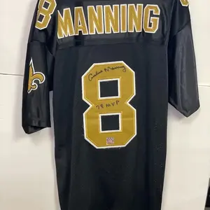 Archie Manning New Orleans autographed jersey official with verification papers as well nwt