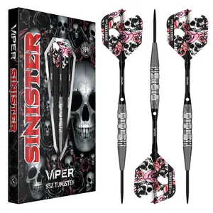 Viper Sinister Tungsten Steel Tip Dart Set - Triple Knurl