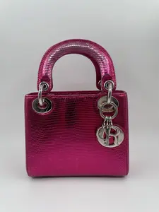 Pre-owned DIOR LEATHER Shoulder Bags CHRISTIAN MINI SHOULDER BAG