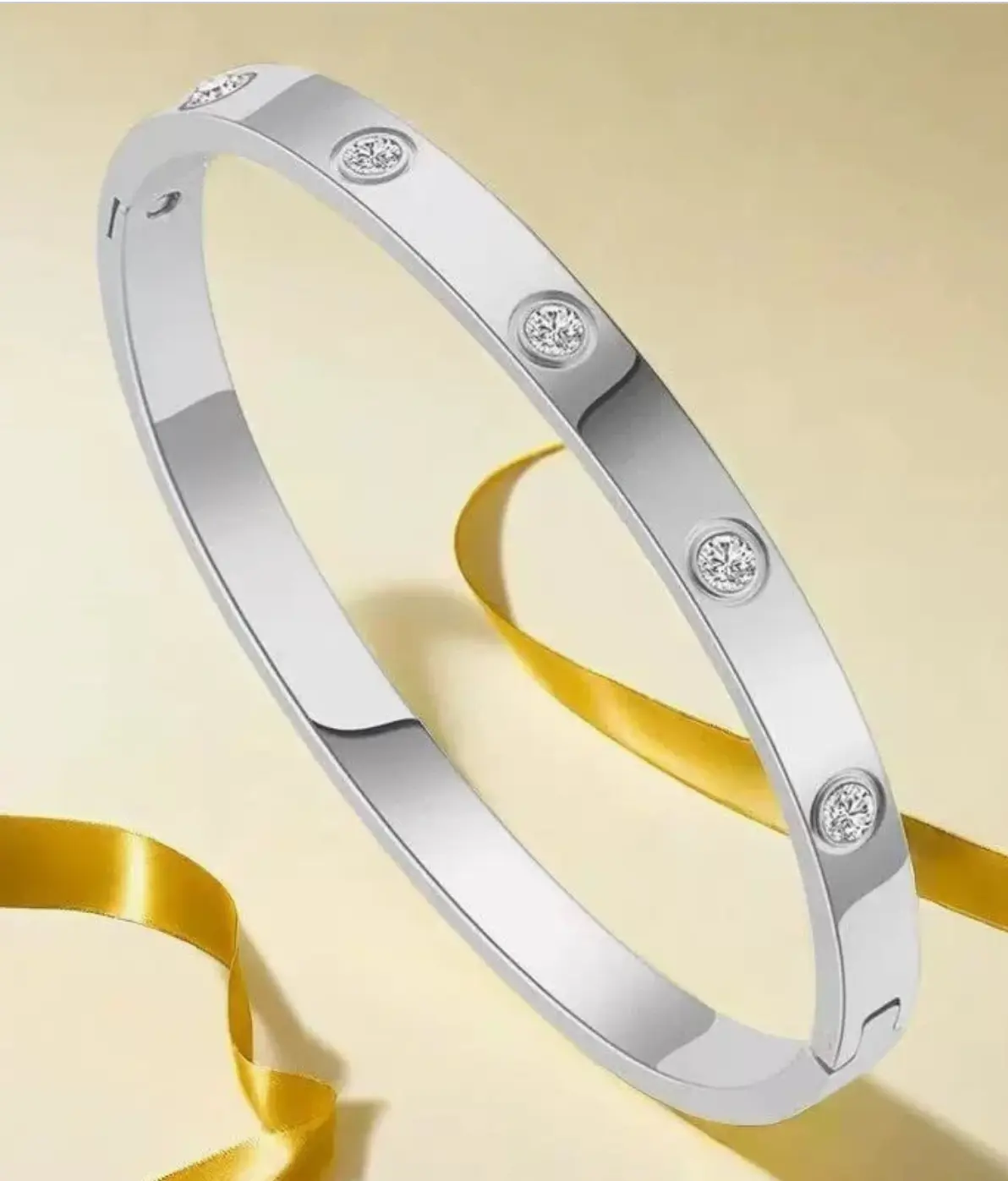 Classic Bangle Bracelet - Silver