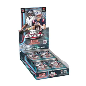 Football Break 525 - 2025 Topps Chrome Football Hobby Box Divisional  Break