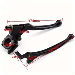 7/8" 22mm Universal Motorcycle CNC Brake Clutch Lever Dirt Pit Bike Motorcycle