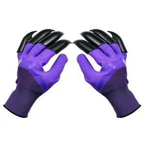 Garden Gloves with Claws,Claw Gardening Gloves for Digging,Planting, Weeding, Seeding-Waterproof for Men and Women
