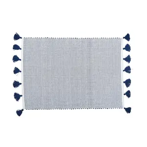 Striped Placemat: Indigo