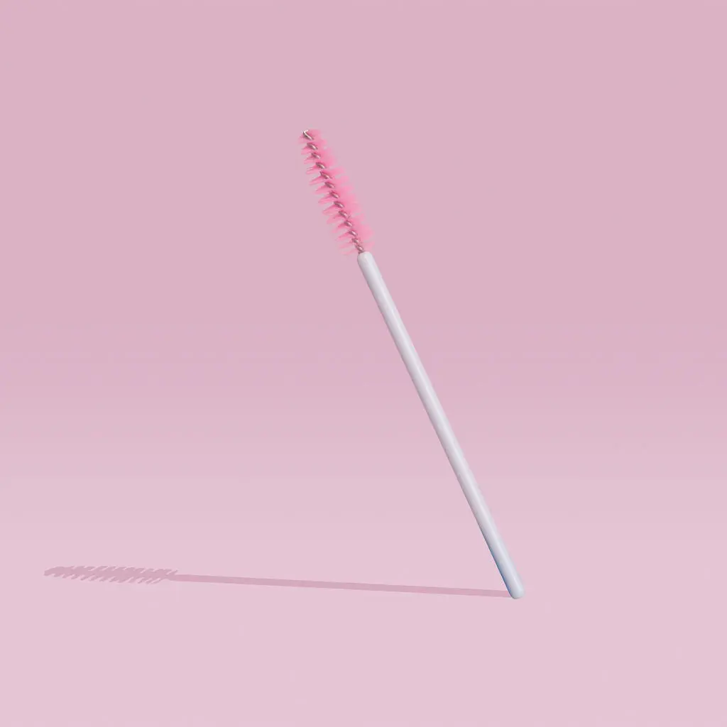 LIGHT PINK MASCARA BRUSHES