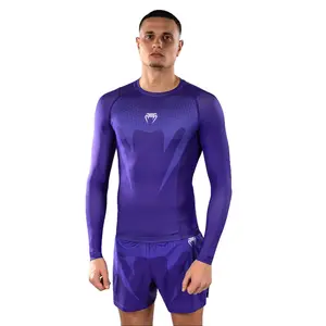 Venum No Gi Rashguards - Purple