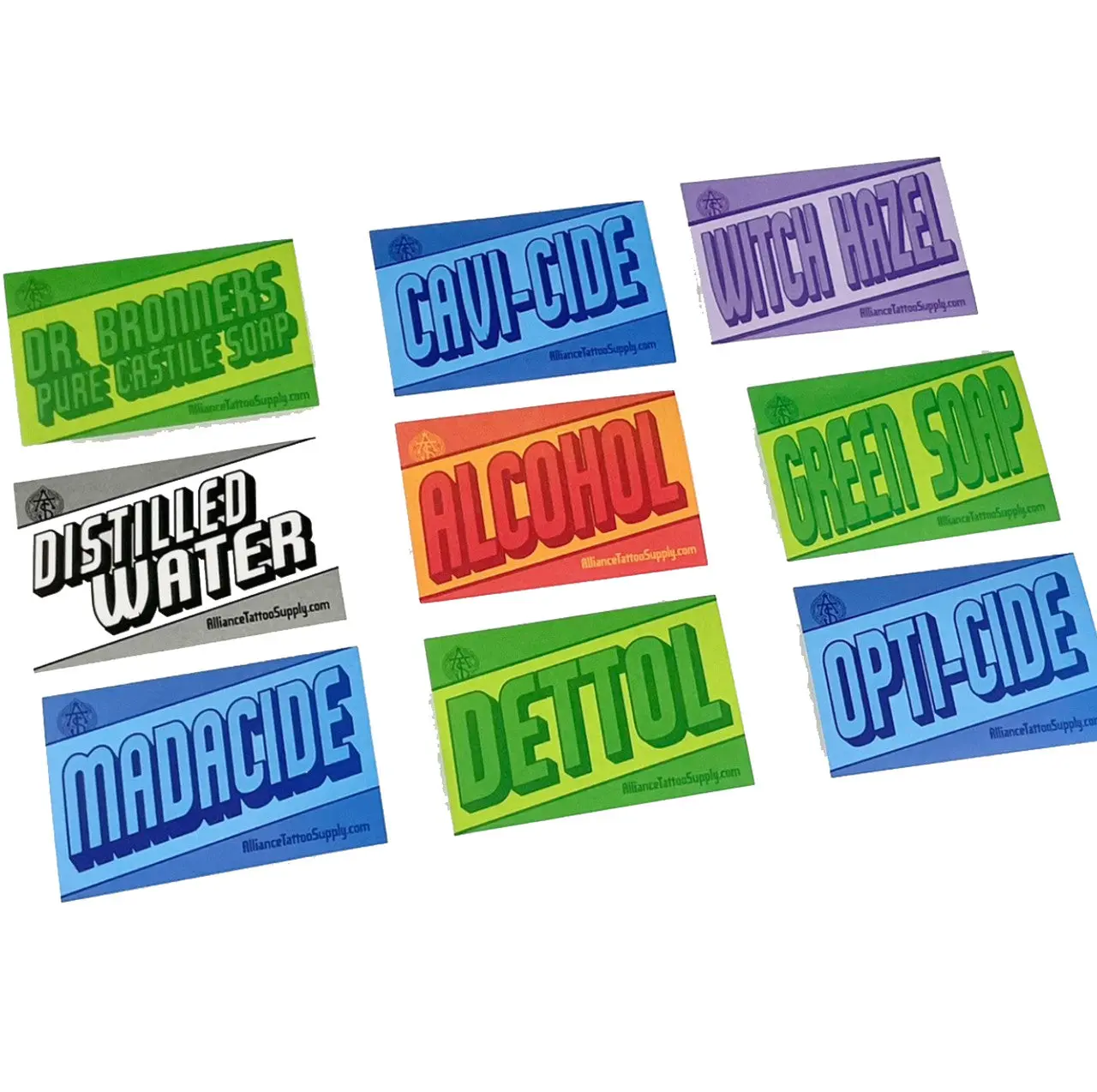 Bottle Labels - Pack of 5