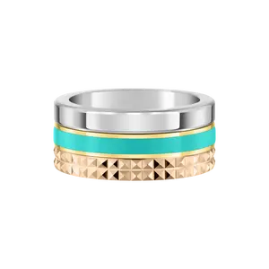 WEWA TUBE TURQUOISE CHIP RING