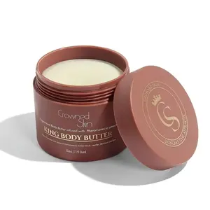 1pcs Crowned Skin King Cologne Body Butter -Warm & Sensual Scent, Sandalwood & LeatherOrganic Shea & Mango Butters, MoisturizingFormula,All-Day Fragrance
