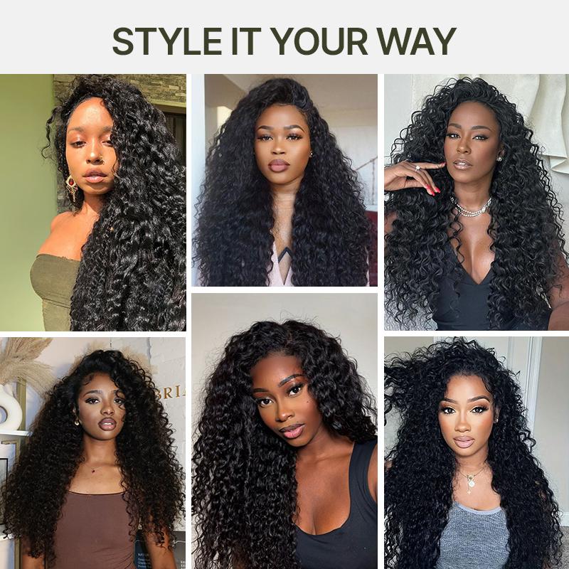 [Blend] Frodio Veralux™  3in1 Half Wig Curly Hair  Ready To Wear Shaggy Waves Big Hair 26" Curly Hair Wig TikTokShopBlackFriday