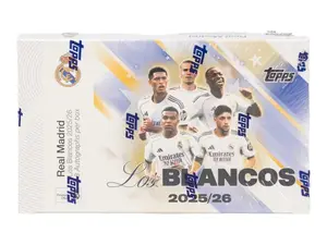 2025/26 Topps Real Madrid Los Blancos Hobby Trading CardsLV