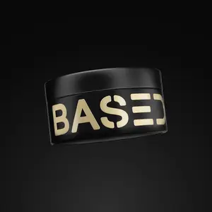 BASED Premium Matte Hair Clay | Strong Hold, Natural Finish, Water-Based Formula for Men
