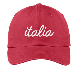 Italia Cursive Baseball Cap