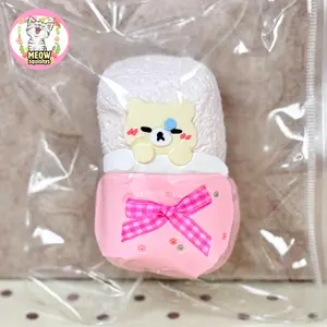 Handmade Squishy Plush Bear Quilt