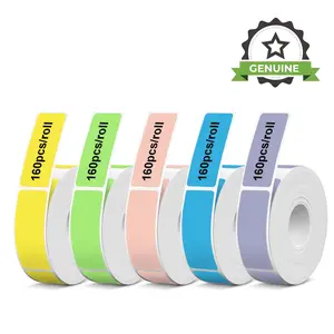 Thermal Label, 5 Rolls/set Adhesive Label Paper, Label Tape Suitable for P15 D35 Label Tape P11 Tapes HP4 Label, Decal Sticker, Office Stationery & Supplies, Direct Thermal Labels