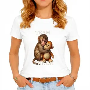 Baby Monkey Punch Shirt, Comfort Colors Tee, Animal Lover Gift, Cute Monkey T-Shirt, Team Punch,Wildlife Shirt,Cozy Graphic Tee