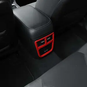 Interior Rear Air Outlet Vent Trim Cover Frame For Dodge Charger/Chrysler 300C 2011+ Car