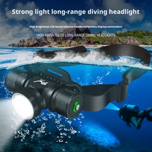21700 Battery Powered High Brightness Waterproof Diving Flashlight for Scuba Diving Camping Hiking Night Exploration Equipment cave diving stores Mermaid Monofin Bathing Suit
