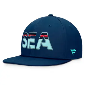 Seattle Kraken Rink SEA Snapback Navy