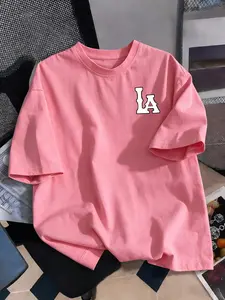 Casual Loose Fit Short Sleeve Top, Pure Color, Comfortable Soft Fabric, Suitable for Women Outdoor, Shopping, Friend Gatherings, Summer Fashion