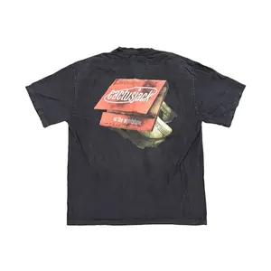 Travis Scott At The Night Show Matches Tee Black