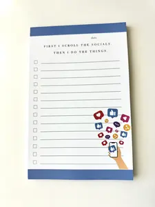 Lists To Do Note Pads, Organized To-Do Notepad Gift for Her, Fun Notepad Mom Gift, To-do List, Custom Notepad For Mom, Trendy Friend Gift