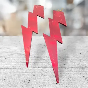 High-Quality Lightning Bolt Earrings for Unisex