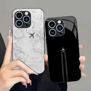 Suitable for [iPhone 15 Pro] high-end phone case🤩，a wide variety of airplane designs are available, offering a sophisticated and minimalist aesthetic，drop-resistant and fingerprint-proof YM99