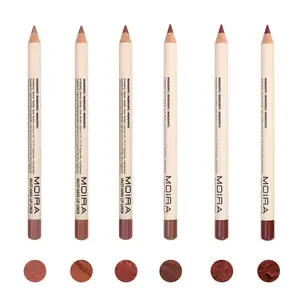Moira | Must-Have Lip Liner Bundle | High-Pigment Creamy Formula, Smooth One-Stroke Application, Long-Lasting Definition for Perfect Pout, Shade (001 - 006)
