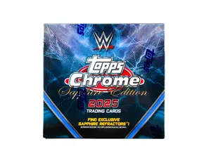 2025 Topps Chrome WWE Sapphire Edition Wrestling Hobby Box