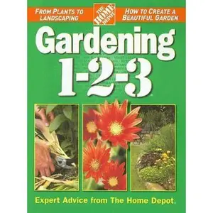 USED-Gardening 1-2-3 by The Home Depot (Hardcover)