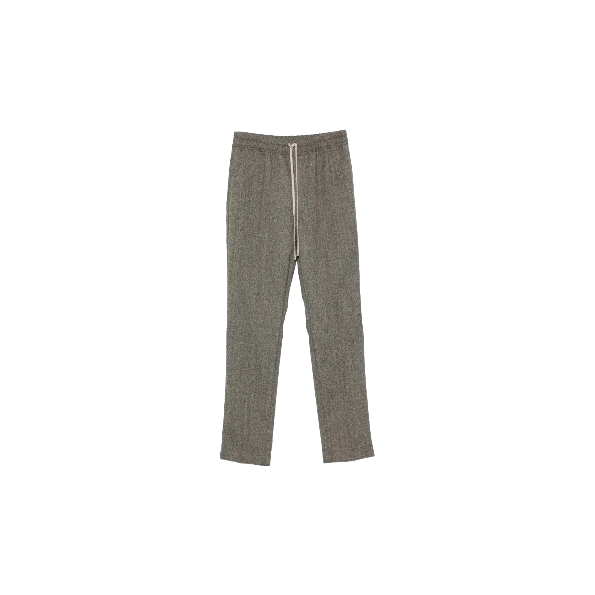 Drawstring Slim Long Pants "Black Melange" RU02F4390 WBI 79