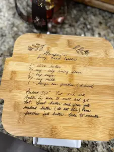 Custom Engraved Family Ceramic Casserole Dish