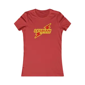 Lesbian Femme Fit Graphic Tee - Stamp Me Rush