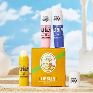 Fruit-Scented Lip Balm Set, Mixed Multi-Fragrance, Hydrating, Hydrate, Moisturize & Non-Greasy, Daily Lip Care Routine for Whole Family, Perfect Gift