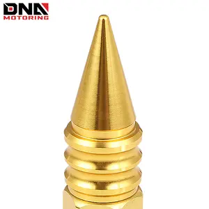 JDM Aluminum Spiked Lug Nuts+Adapter 20Pcs/Set M12X1.5 25mm OD/107mm Tall Rims Car Rims