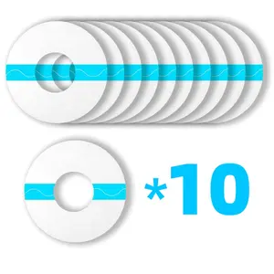 Libre 2 Adhesive Patches (10 Pack), Transparent Waterproof Freestyle Libre 2 Stickers, Breathable and Hypoallergenic, Suitable for Diabetes Cgm Sensors