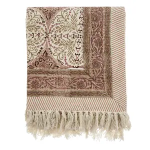 Sayulita Block Print Slub Tablecloth