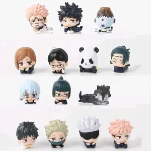 Jujutsu Kaisen Anime Figures ~1.5in: Gojo, Itadori, Geto, Nobara, and More - High-Quality Materials