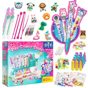 New Magic Quicksand Pen Children's DIY Handmade Pen Set Gift Box STEM Parent-Child Educational Toys, Thanksgiving Children's Gifts, Gifts, Boutique Gift Box, Birthday Gifts