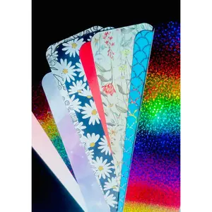 5 Pack of Bookmarks with Various Designs and Colors, No Duplicates
