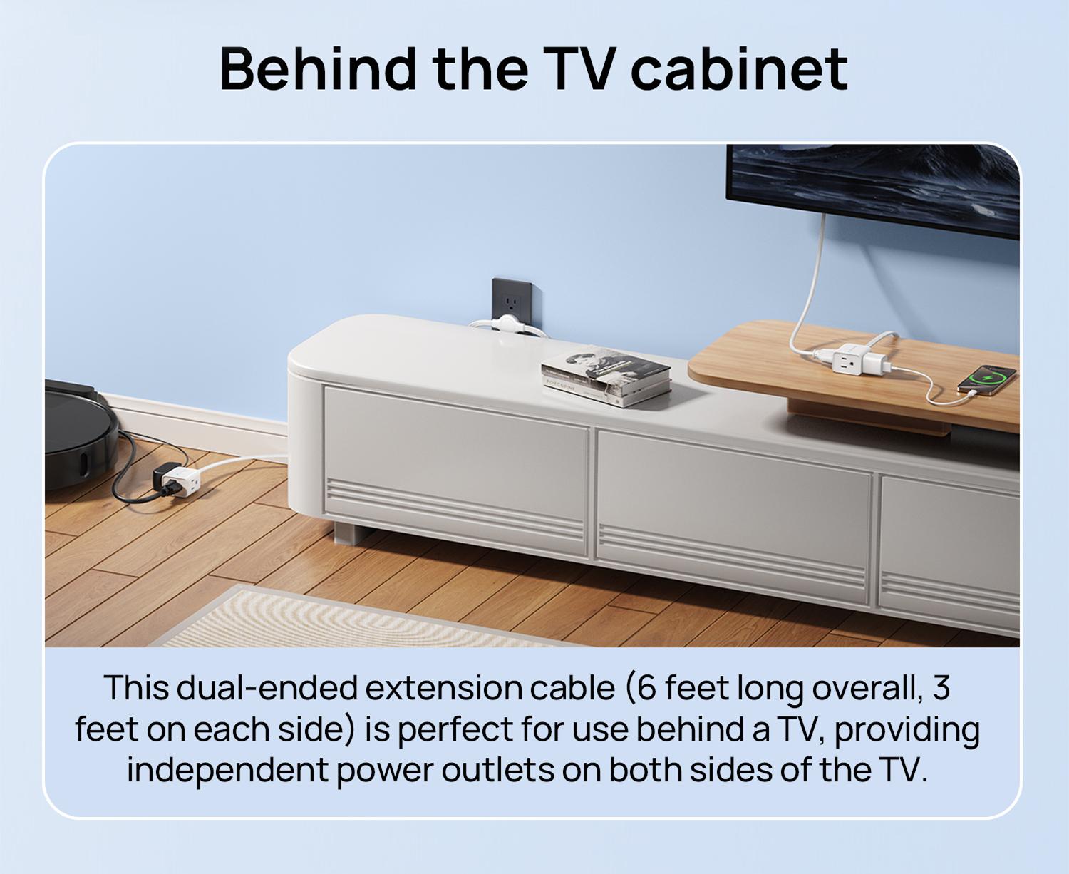 TROND Twin Extension Cord product overview