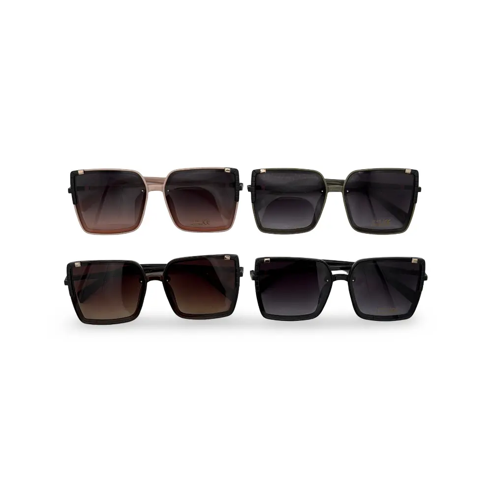#4-C5280 CICI Sunglasses Premium Vintage Square Sunglasses for Women and Men