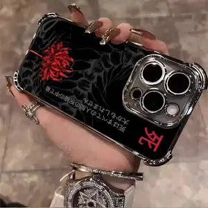 Tokyo Ghoul Kaneki Ken 19 TPU Casing for iphone 17Air 16 15 14 13 12 11 X XS PRO PLUS MAX Four Corners Anti-Fall Transparent Soft Silicone Gift Shockproof Protection Anti-Drop Protective Protector Phone Cases Shell Cover