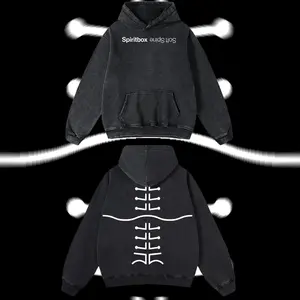 BoostedStyle - Spiritbox Spine Icon Heavy Metal Graphic T‑Shirt, Rock Music Graphic Hoodie, Y2K rock band tee, Mexico style menswear