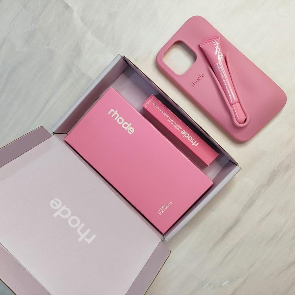 Lipstick and Lip Gloss Phone Case for iPhone 11 12 13 14 15 16 17 Pro Max Plus